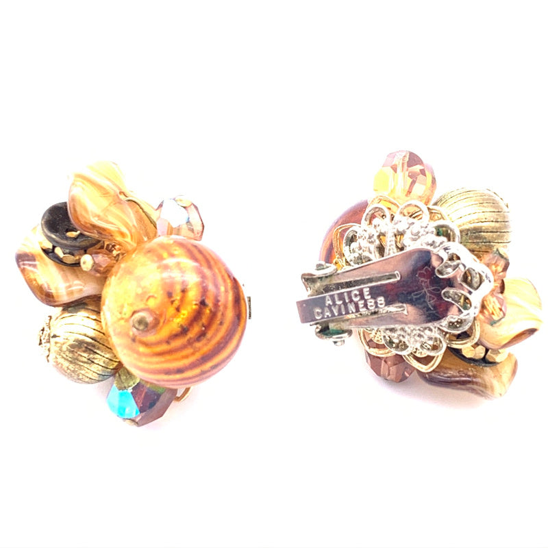 Alice Caviness Vintage Clip Earrings