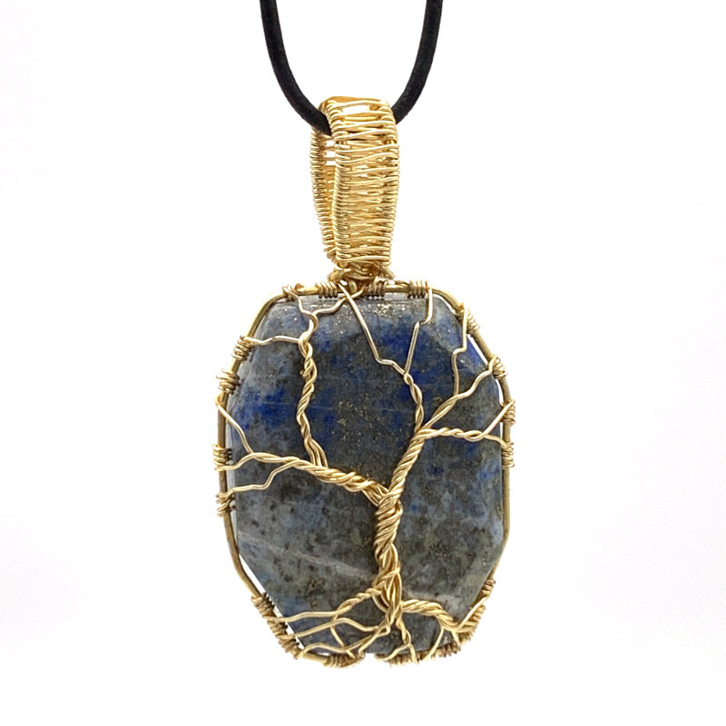 Lapis/Goldtone