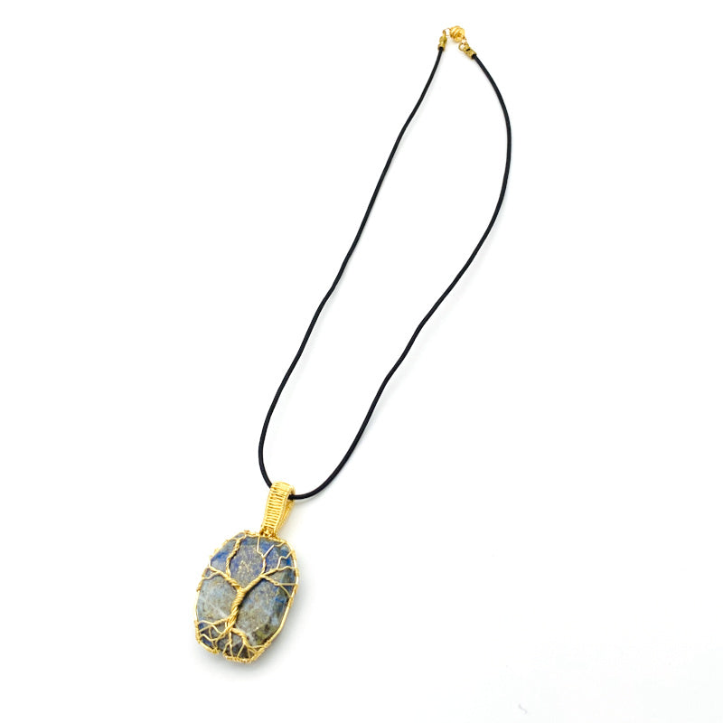 Lapis/Goldtone