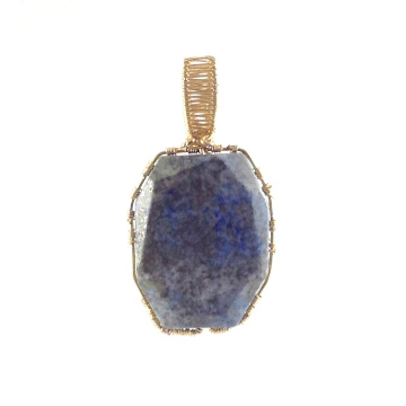 Lapis/Goldtone