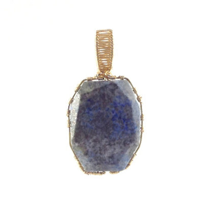 Lapis/Goldtone